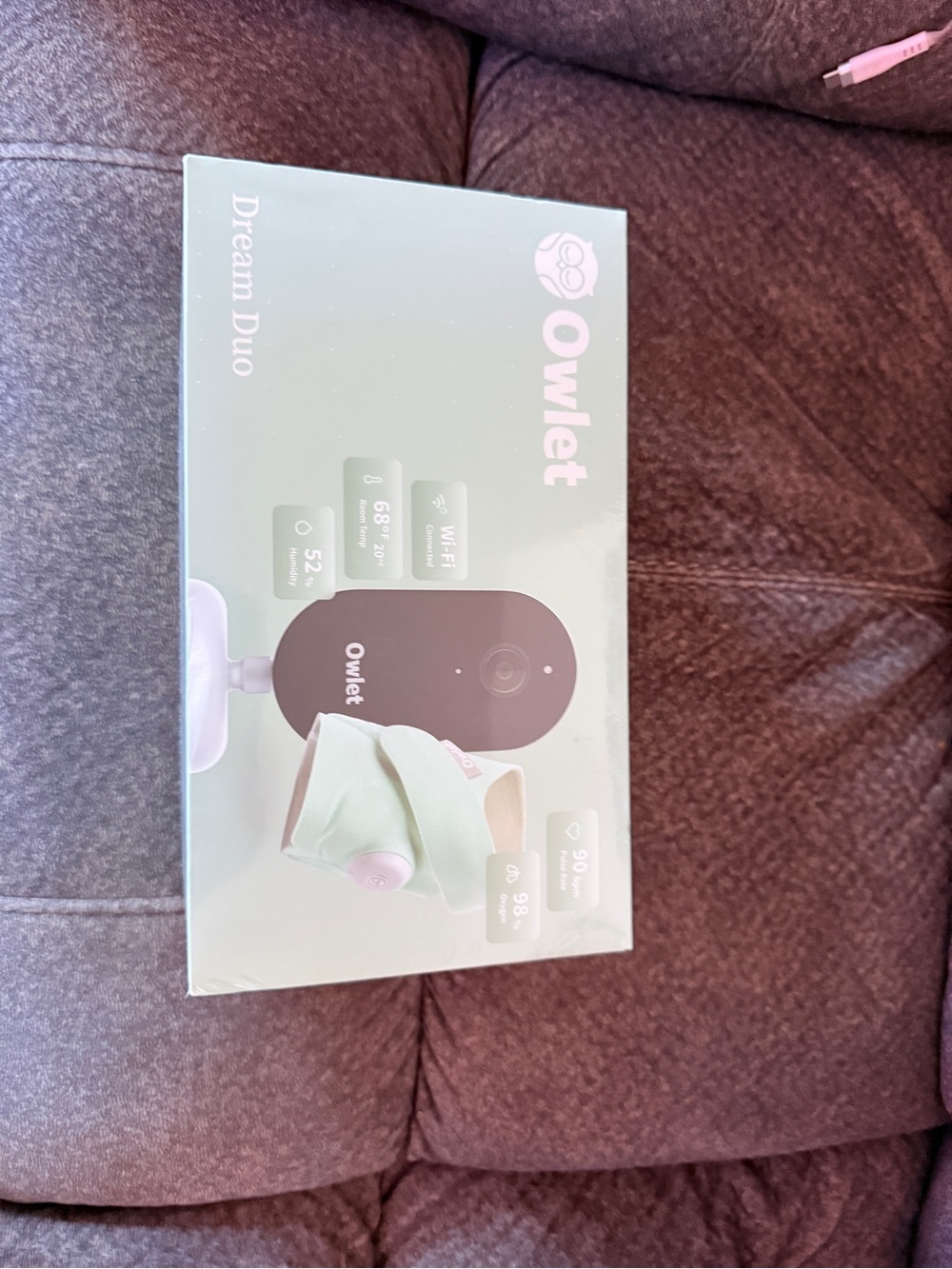 Owlet Dream Duo Baby Monitor & Smart Sock - Mint